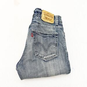 Levi's 510 Super Skinny Acid Wash Denim Jeans Size 30 x 30